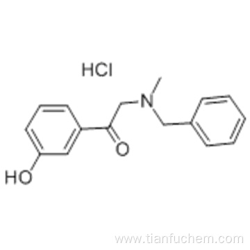 2-[Benzyl(methyl)amino]-1-(3-hydroxyphenyl)ethanone hydrochloride CAS 71786-67-9